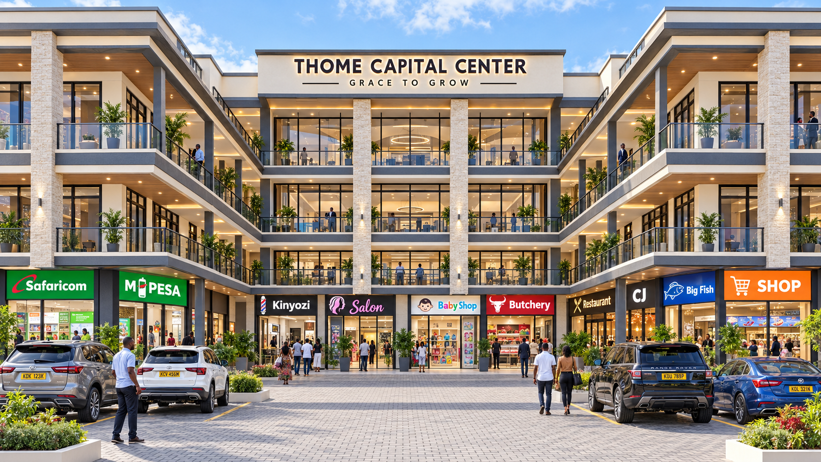 Thome Capital Center shops and offices